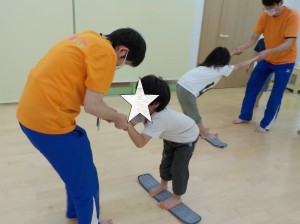 運動療育　体幹